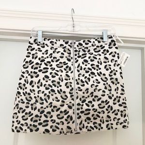 Cheetah Mini Skirt Size M